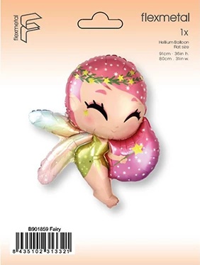 BALON FOLIOWY WRÓŻKA 91cm BAJKOWE PARTY