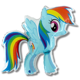 BALON FOLIOWY RAINBOW DASH 84cm MY LITTLE PONY