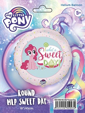BALON FOLIOWY PINKIE PIE SWEET DAY 45cm MY LITTLE PONY BALON