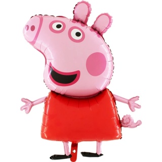 BALON FOLIOWY ŚWINKA PEPPA DUŻA 104cm ŚWINKA PEPPA BALON