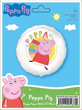 BALON FOLIOWY ŚWINKA PEPPA 45cm PEPPA PIG BALON