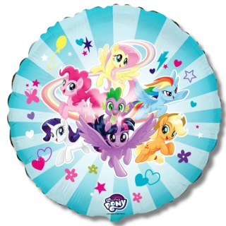 BALON FOLIOWY KUCYKI PONY 45cm MY LITTLE PONY BALON