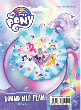 BALON FOLIOWY KUCYKI PONY 45cm MY LITTLE PONY BALON