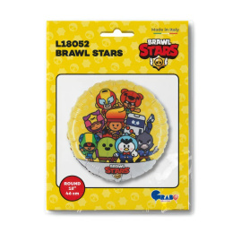 BALON FOLIOWY BRAWL STARS 46cm URODZINY BRAWL STARS
