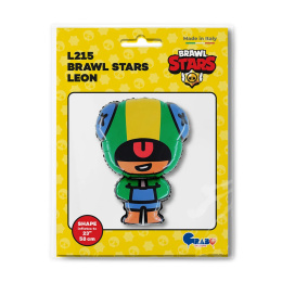 BALON FOLIOWY BRAWL STARS LEON 81cm URODZINY BRAWL STARS
