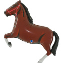 BALON FOLIOWY KASZTANOWY KOŃ 86cm HORSE PARTY BALON FOLIOWY KASZTANOWY KOŃ 86cm HORSE PARTY