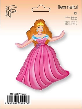 BALON FOLIOWY KSIĘŻNICZKA 90cm BALON PRINCESS