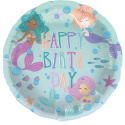 BALON FOLIOWY URODZINOWY SYRENKI 45cm HAPPY BIRTHDAY BALON FOLIOWY URODZINOWY SYRENKI 45cm HAPPY BIRTHDAY
