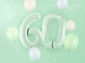 FOLIOWY BALON CYFRA 6 ZIELONA PASTELOWA 72cm URODZINY HEL/POWIETRZE FOLIOWY BALON CYFRA 6 ZIELONA PASTELOWA 72cm URODZINY HEL/POWIETRZE