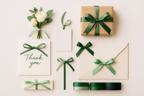 TASIEMKA SATYNOWA 6mm MIĘTOWA 25m