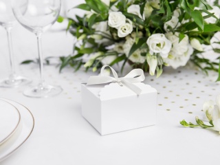 TASIEMKA SATYNOWA 12mm BIAŁA 25m