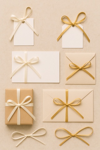 TASIEMKA SATYNOWA 6mm KREMOWA 25m