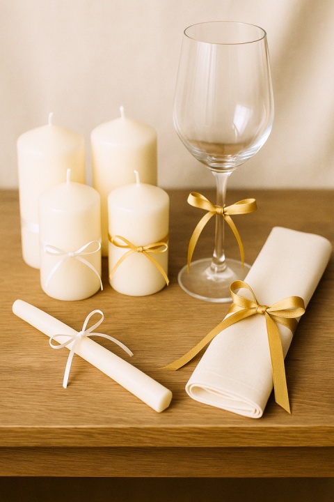 TASIEMKA SATYNOWA 6mm KREMOWA 25m