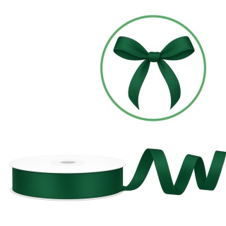 TASIEMKA SATYNOWA 12mm BUTELKOWA ZIELEŃ 25m