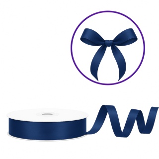 TASIEMKA SATYNOWA 12mm GRANATOWA 25m