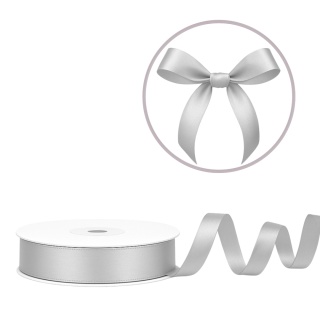 TASIEMKA SATYNOWA 12mm SREBRNA 25m