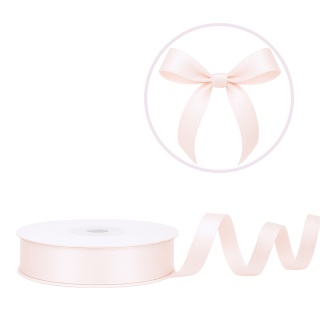 TASIEMKA SATYNOWA 12mm ZŁAMANA BIEL 25m