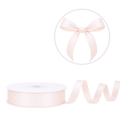 TASIEMKA SATYNOWA 12mm ZŁAMANA BIEL 25m