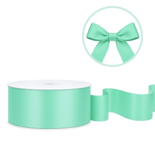 TASIEMKA SATYNOWA 25mm MIĘTOWA 25m