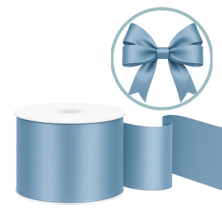 TASIEMKA SATYNOWA 50mm NIEBIESKA MGLISTA 25m