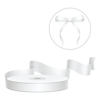 TASIEMKA SATYNOWA 6mm BIAŁA 25m