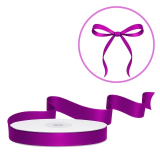 TASIEMKA SATYNOWA 6mm FIOLETOWA PURPURA 25m