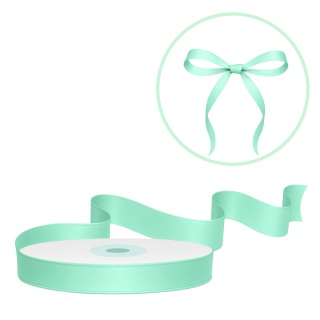 TASIEMKA SATYNOWA 6mm MIĘTOWA 25m