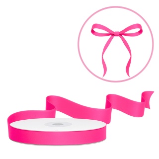 TASIEMKA SATYNOWA 6mm RÓŻOWA CIEMNA 25m