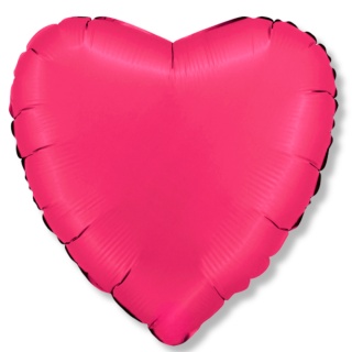 BALON FOLIOWY SERCE LIPSTICK 46cm BALON RÓŻOWA SZMINKA