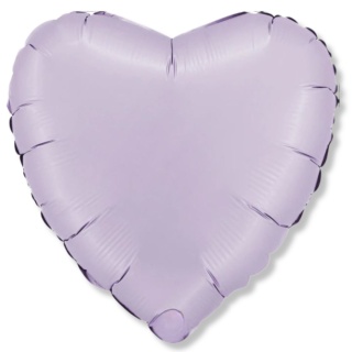 BALON FOLIOWY SERCE LILAC 46cm BALON SERCE FIOLETOWE
