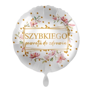 BALON SZYBKIEGO POWROTU DO ZDROWIA 43cm BALON DO SZPITALA