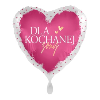 BALON DLA KOCHANEJ ŻONY 43cm BALON DLA ŻONY ROCZNICA
