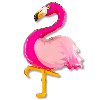 BALON FLAMING RÓŻOWY 86cm BALON WAKACYJNY FLAMING