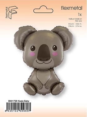 BALON FOLIOWY KOALA BABY 85cm BALON KOALA