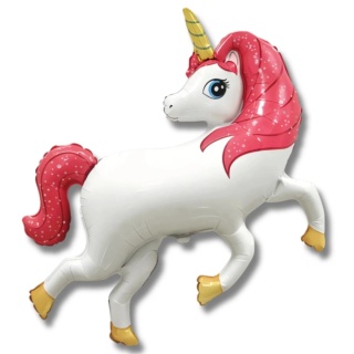 BALON FOLIOWY MAGICZNY JEDNOROŻEC 105cm UNICORN PARTY BALON JEDNOROŻEC