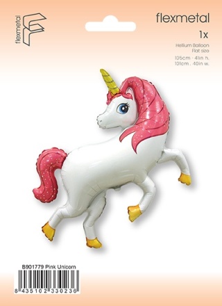 BALON FOLIOWY MAGICZNY JEDNOROŻEC 105cm UNICORN PARTY BALON JEDNOROŻEC