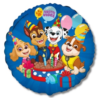 BALON FOLIOWY PSI PATROL URODZINY 45cm BALON URODZINOWY PSI PATROL