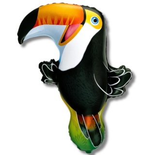 BALON TUKAN TROPIKALNY PTAK 74cm BALON PTAK TROPKALNE PARTY