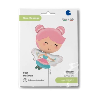 BALON WRÓŻKA LATAJĄCA 69cm BALON WRÓŻKA CZARODZIEJKA