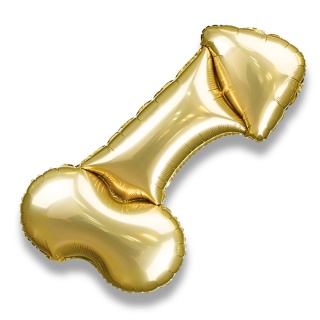 BALON FOLIOWY PENIS ZŁOTY 112x55cm WIECZÓR PANIEŃSKI