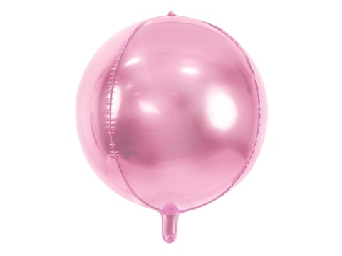 BALON FOLIOWY KULA RÓŻOWA 40cm BALON KULA PINK
