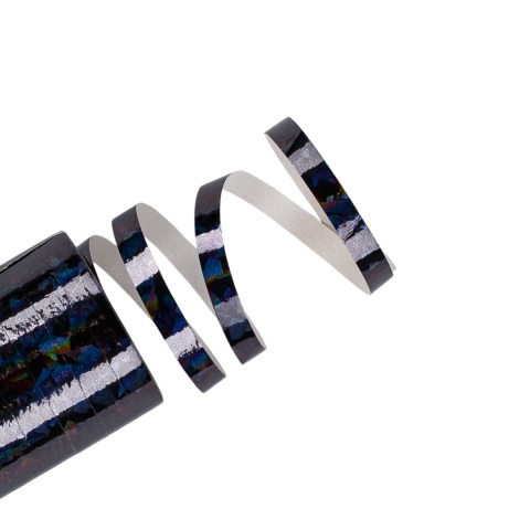 SERPENTYNA CZARNA HOLOGRAFICZNA URODZINY SYLWESTER STUDNIÓWKA