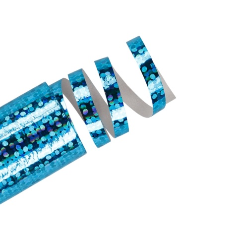 SERPENTYNA NIEBIESKA HOLOGRAFICZNA URODZINY SYLWESTER STUDNIÓWKA