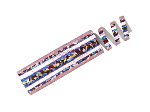 SERPENTYNA RÓŻOWA JASNA HOLOGRAFICZNA URODZINY SYLWESTER STUDNIÓWKA