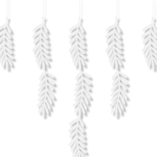 GIRLANDA BIAŁE GAŁĄZKI 1,8m BOHO WISZĄCA OZDOBA