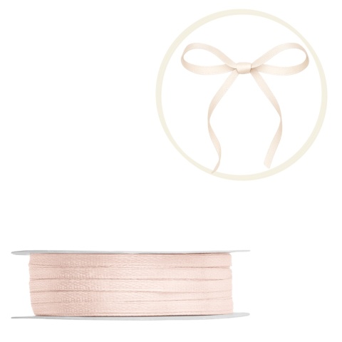 TASIEMKA SATYNOWA 3mm ZŁAMANA BIEL 50m