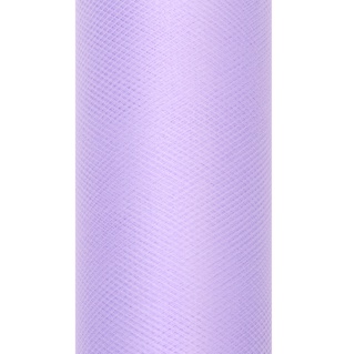 TIUL W ROLCE LAWENDOWY 9m szer. 15cm