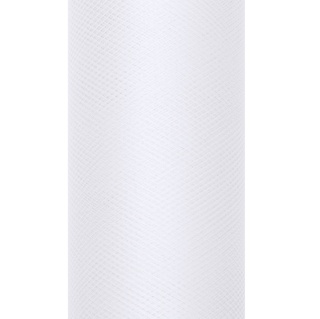 TIUL W ROLCE BIAŁY 9m szer. 15cm