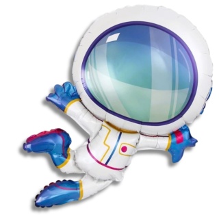 BALON FOLIOWY ASTRONAUTA 96cm BALON ASTRONAUTA KOSMOS