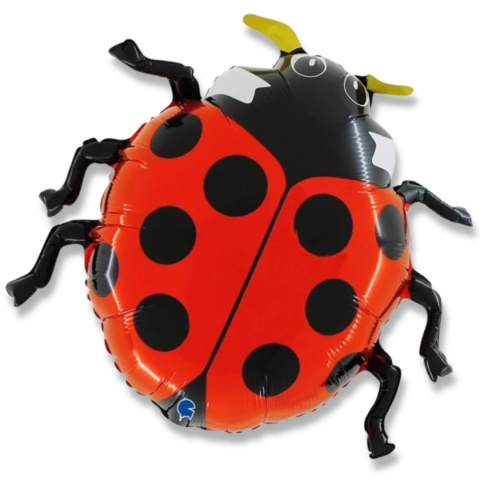 BALON FOLIOWY BIEDRONKA 58cm BALON BIEDRONKA OWAD